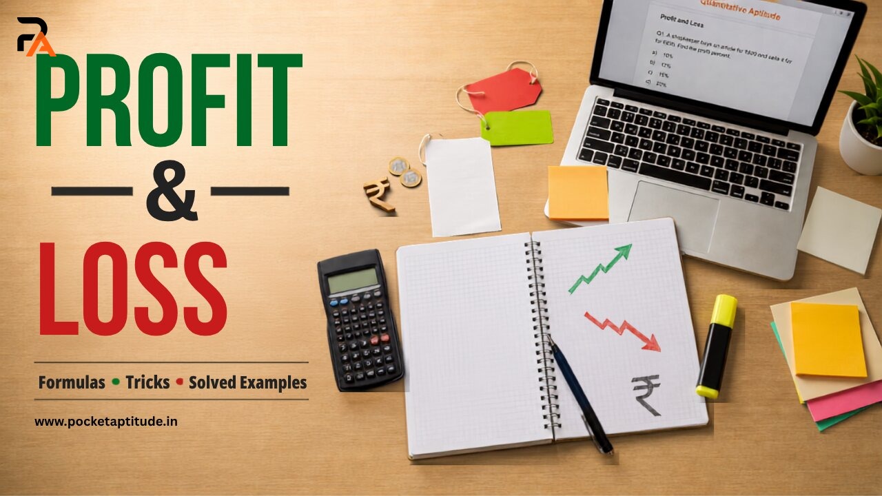 Profit and Loss Aptitude: Complete Guide with Formulas, Tricks, Solved Examples & Practice Questions
